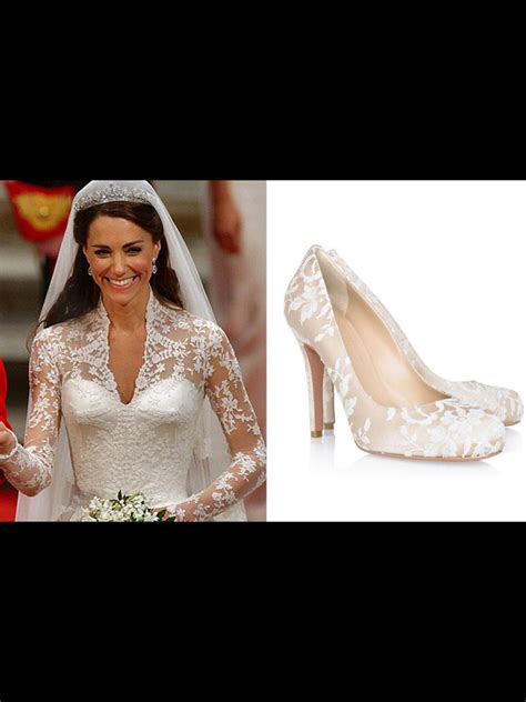 kate middleton wedding shoes pictures